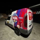 Fiat Fiorino furgão envelopado Chopp Brahma Adega Chopp Express