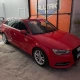 Audi A3 Sportback vermelho na loja da 041 Adesivos