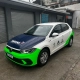 VW Polo plotado para frota do Governo do Paraná