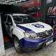 Renault Duster de frota de segurança plotada na 041 Adesivos