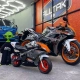 BMW GS 1250 com número de competição 131 Transitalina 2023